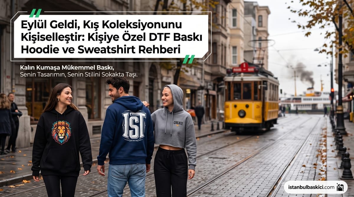  Hoodie Baskı: Kış Koleksiyonu Tasarımı