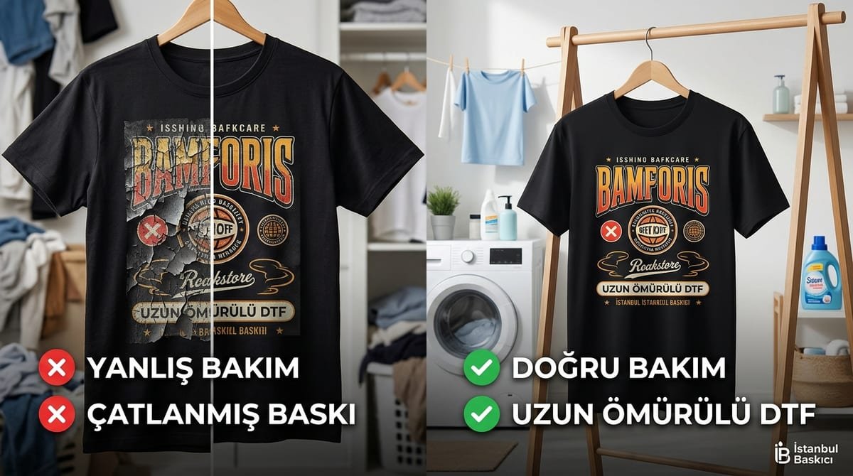 Baskı Ömrü: Yıkama ve Bakım Rehberi
